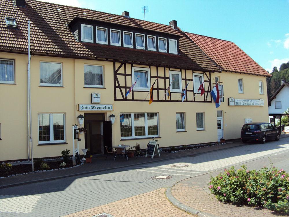 Gasthof Zum Diemeltal マルスベルク エクステリア 写真