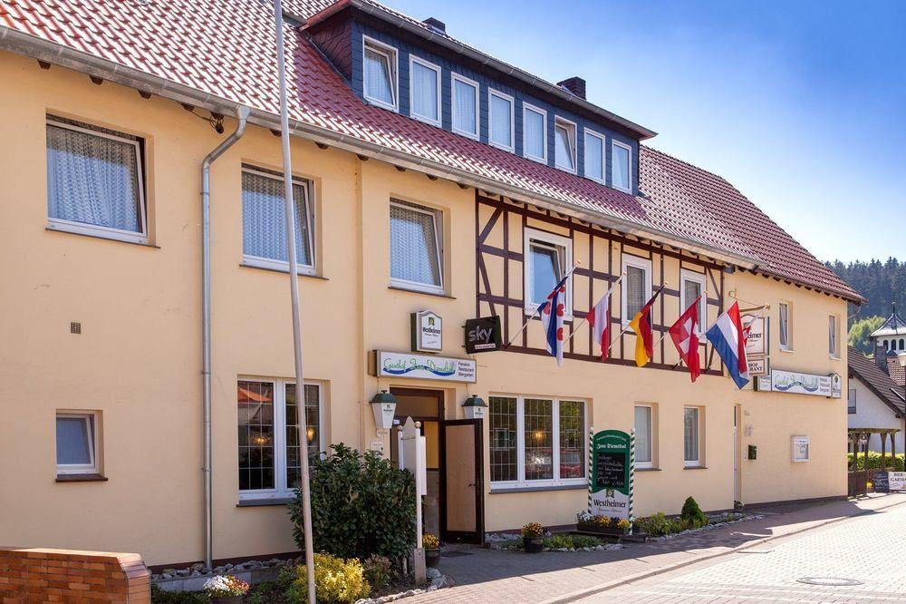 Gasthof Zum Diemeltal マルスベルク エクステリア 写真